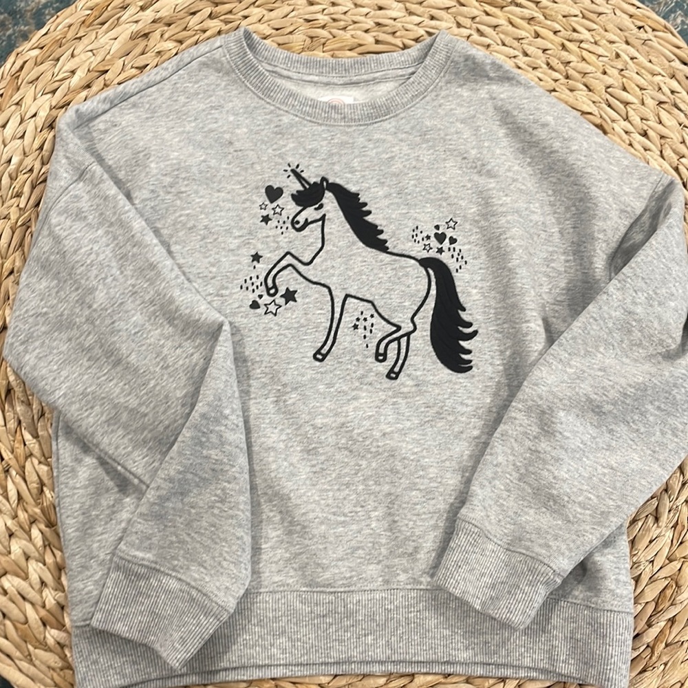 Embroidered sweatshirt